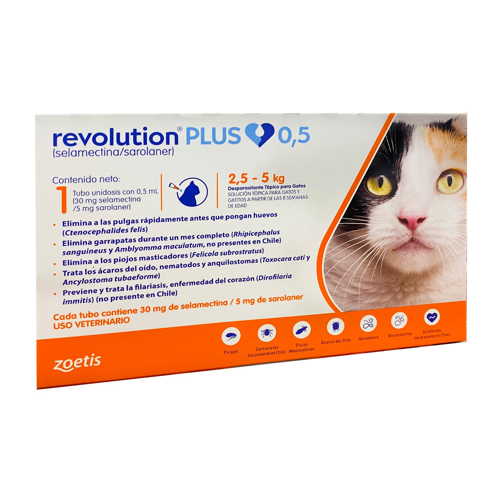 Revolution Plus Gatos 2.6-5 Kg