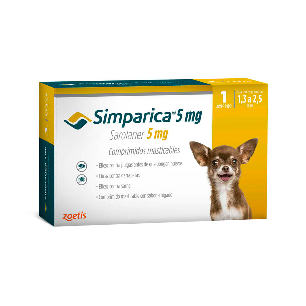 Simparica 1.3 - 2.5 Kg