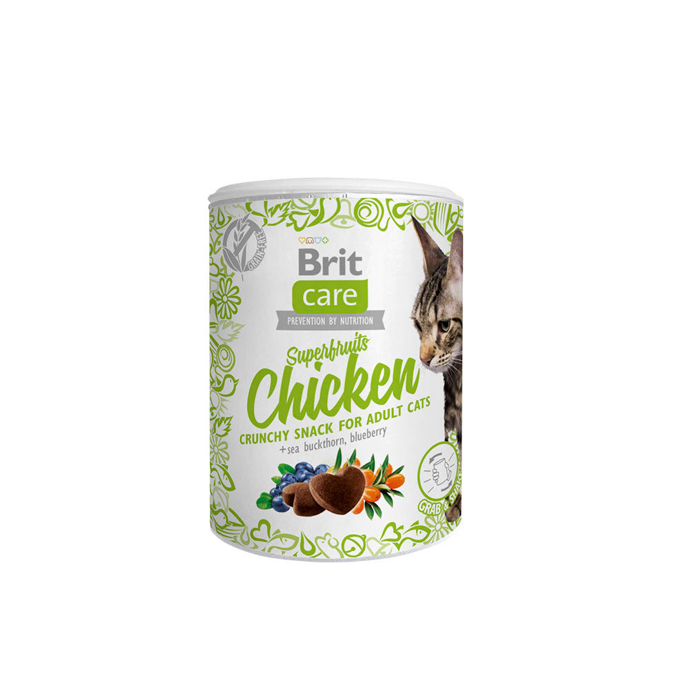 Brit Care Cat Snack Superfruits Chicken 100 G