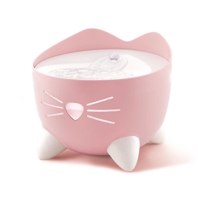 Catit Pixi Fuente Bebedera Rosa
