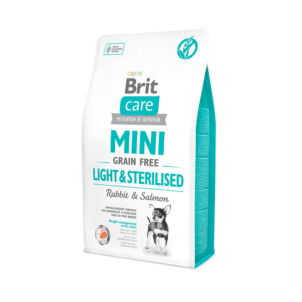 Brit Care Mini Grain Free Light & Sterilised 2 Kg