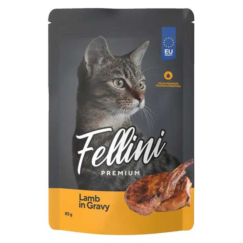 Sachet fellini cordero en salsa 85 gr