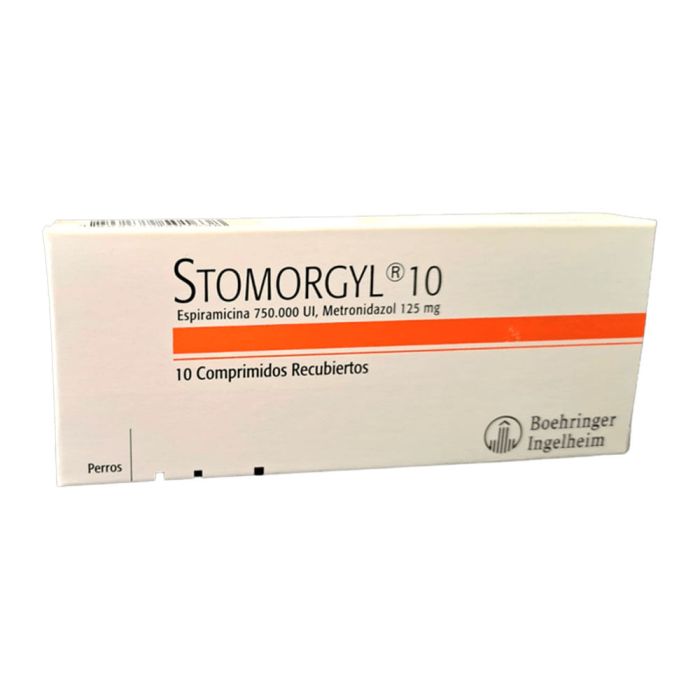 STOMORGYL-10 CAJA 10 COMP