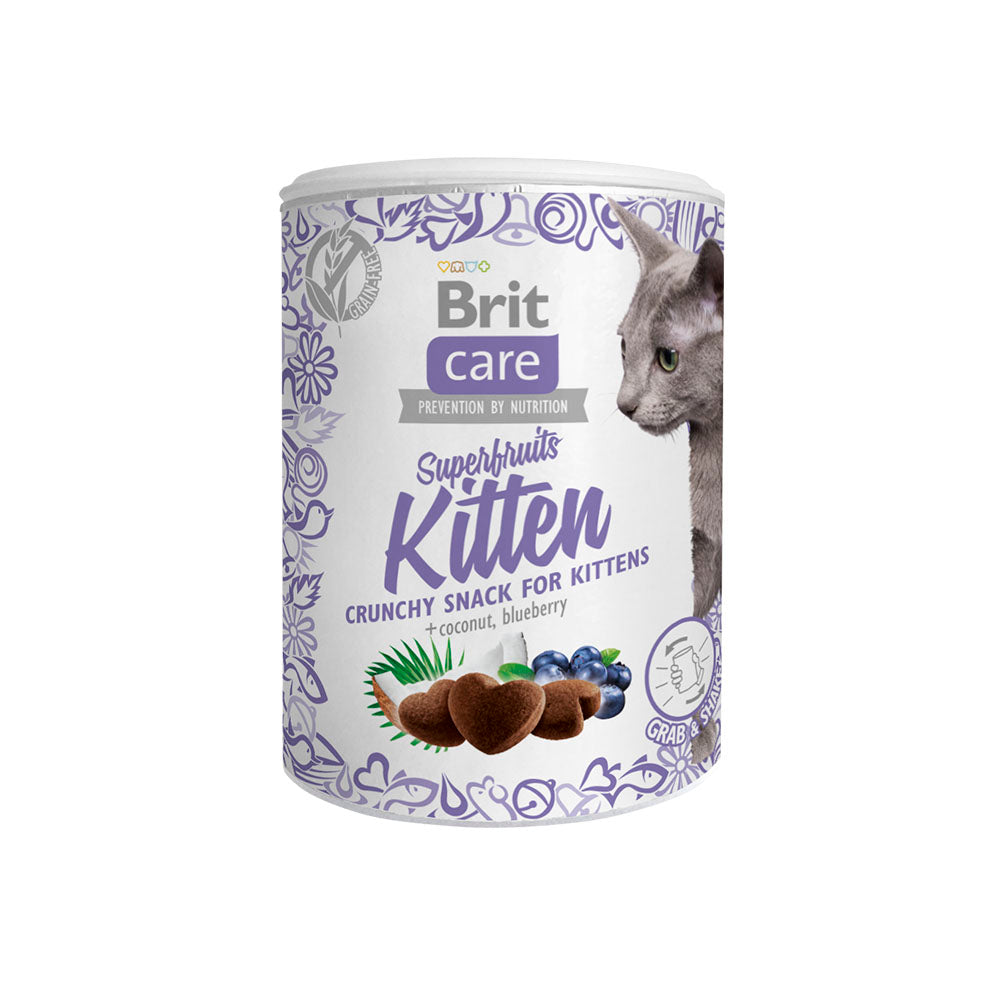 Brit Care Cat Snack Superfruits Kitten 100 G