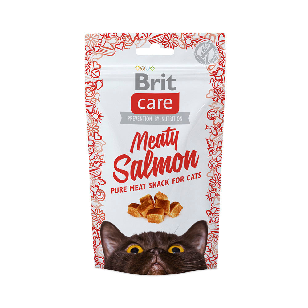 Brit Care Cat Snack Meaty Salmon 50 G