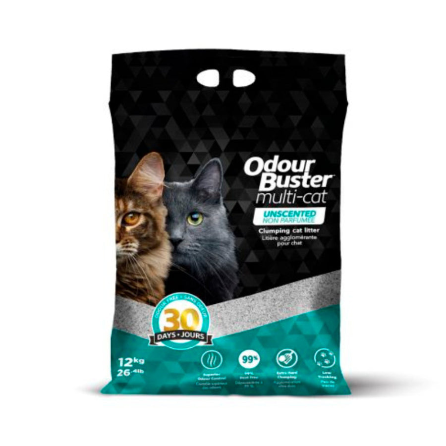 Odour Buster Multi-Cat Litter 12 Kg