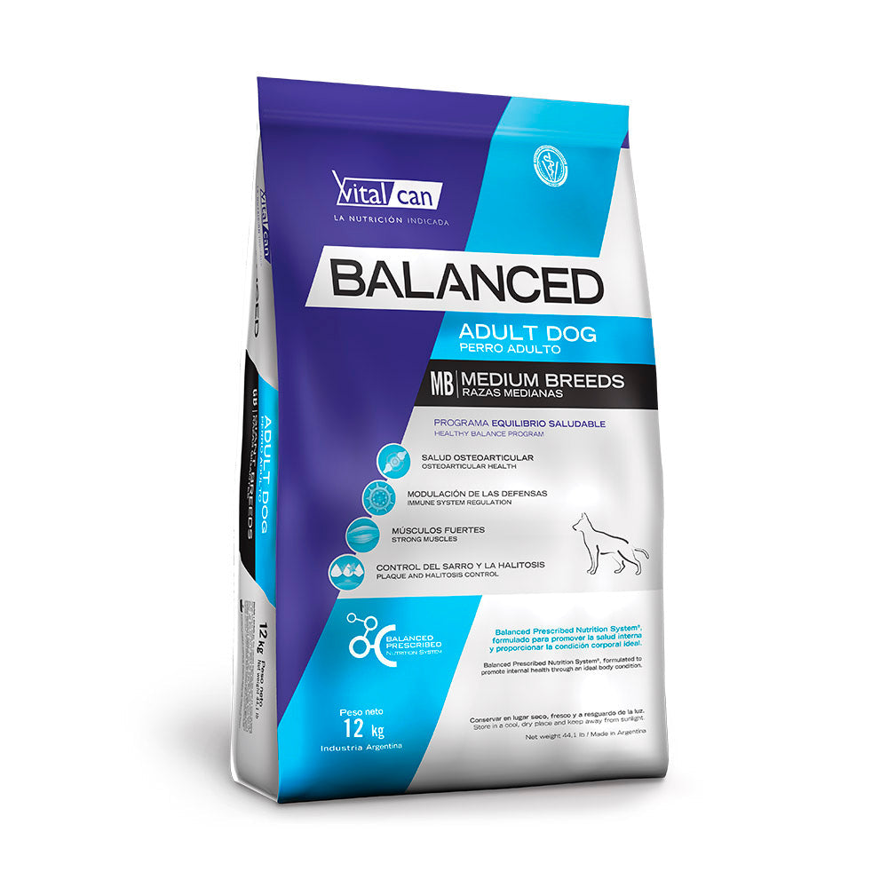 Balanced Perros Adulto Raza Mediana