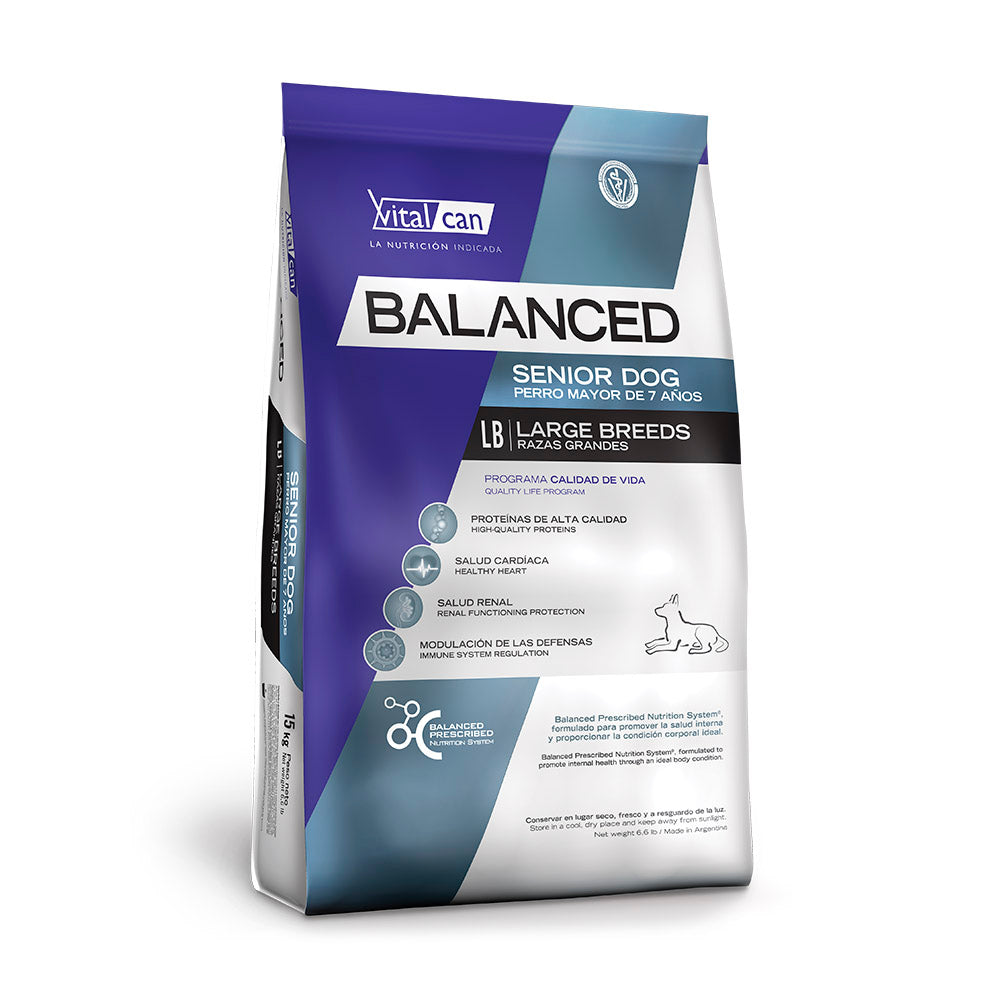 Balanced Perros Senior Rza Grande