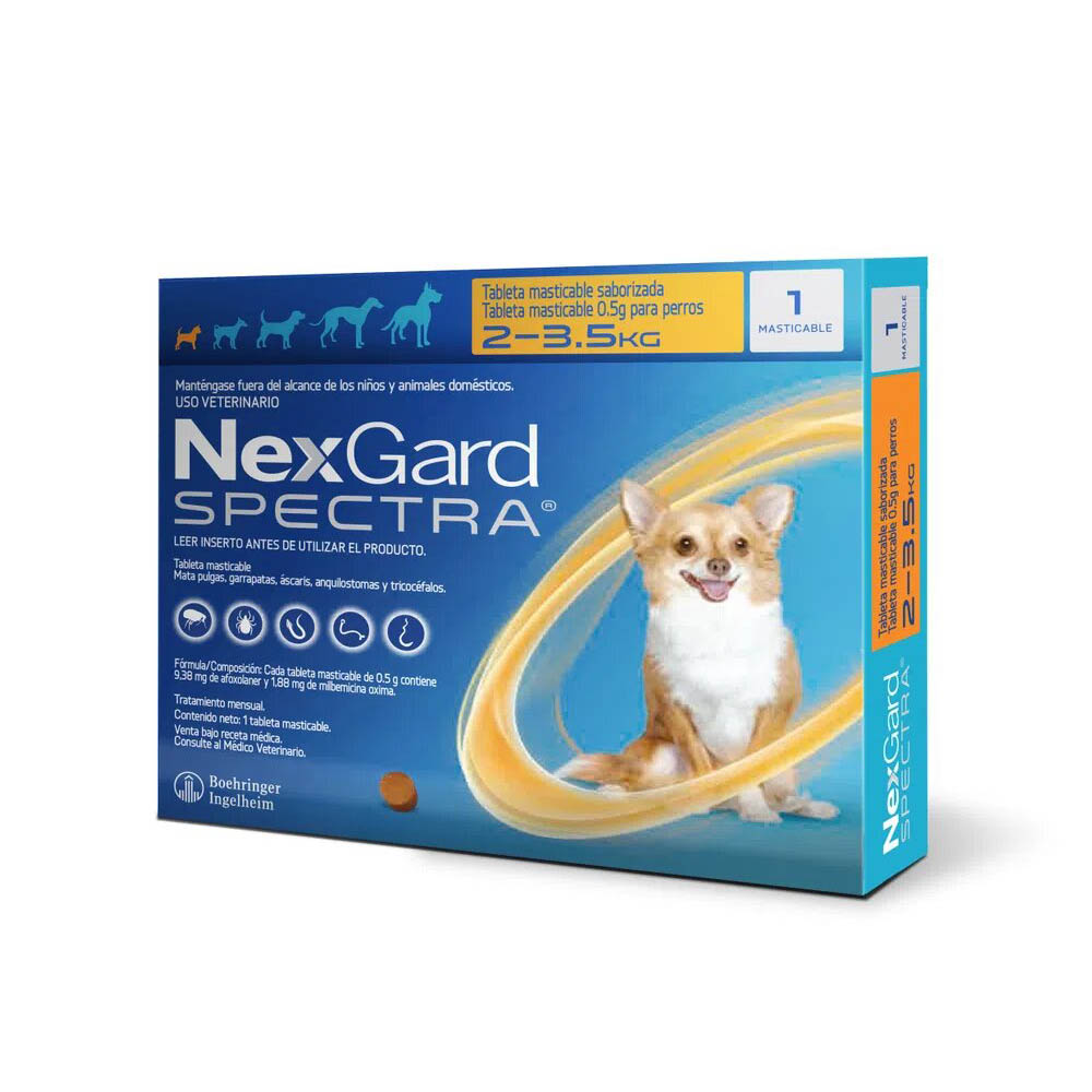 Nexgard Spectra 2-3.5 Kg 1 Comp