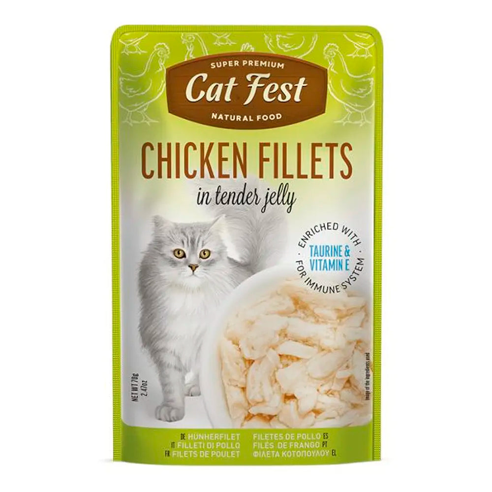 Cat Fest Filete De Pollo 70 Gr