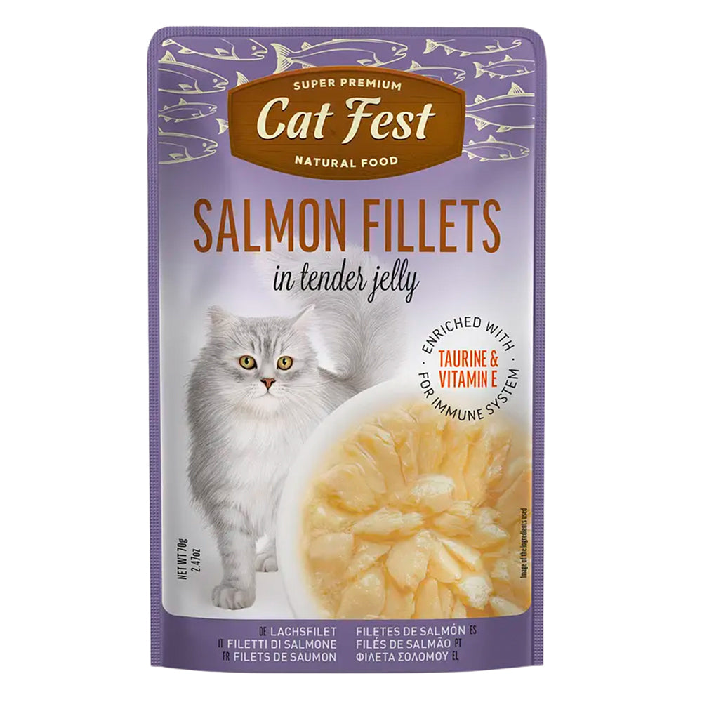 Cat Fest Filete De Salmon 70 Gr