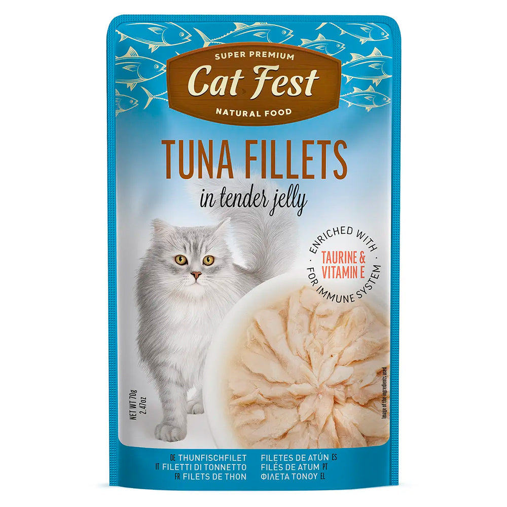 Cat Fest Filetes De Atun 70 Gr