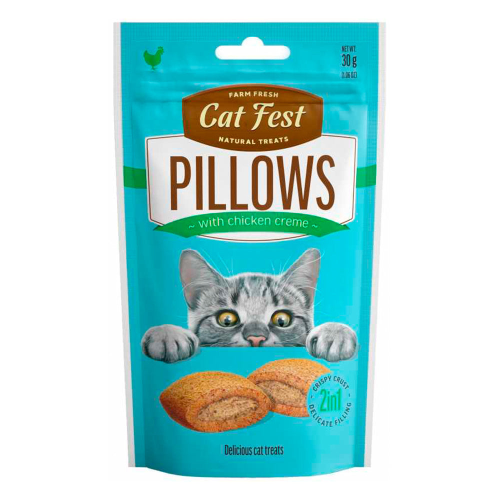 Cat Fest Crunchy Relleno Crema De Pollo 30gr