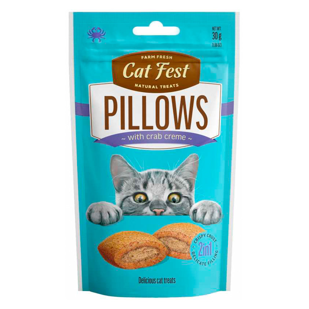 Cat Fest Crunchy Relleno Crema De Cangrejo 30gr