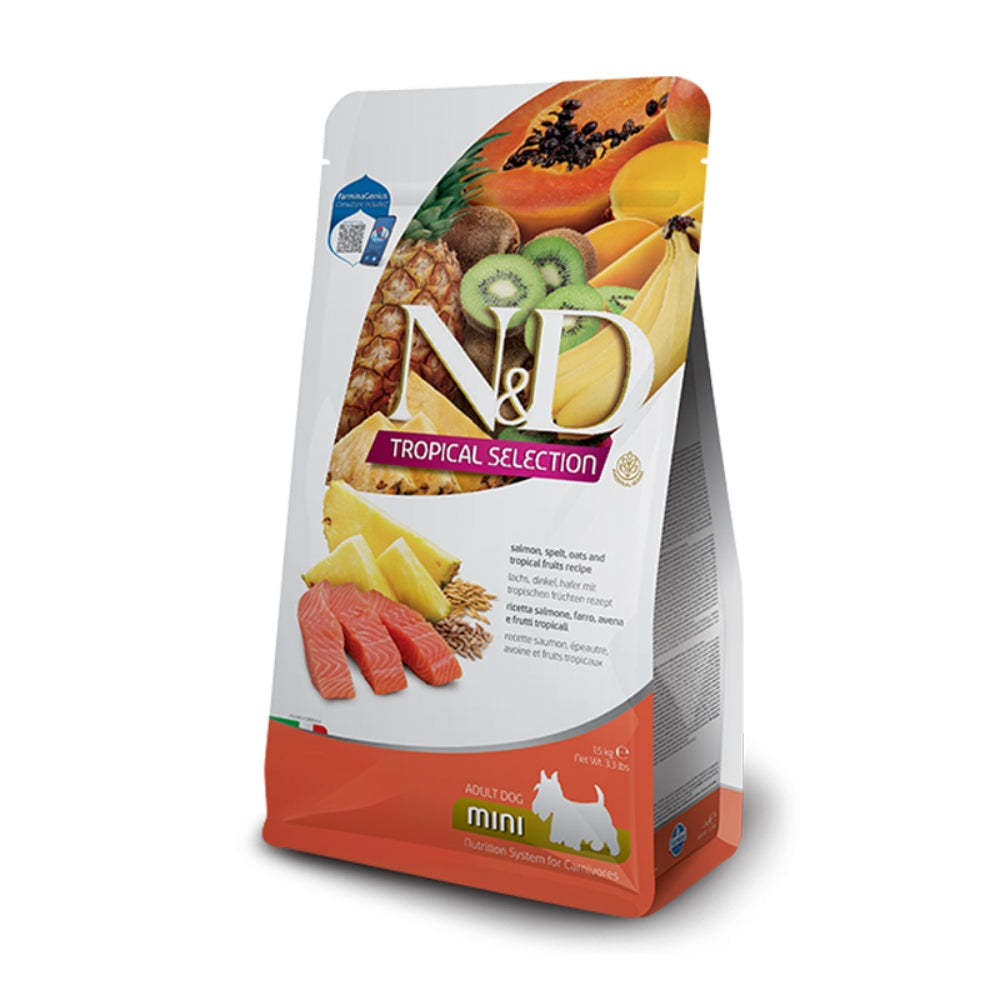 N&D Tropical Canine Adul Salmon Mini 2.5 Kg