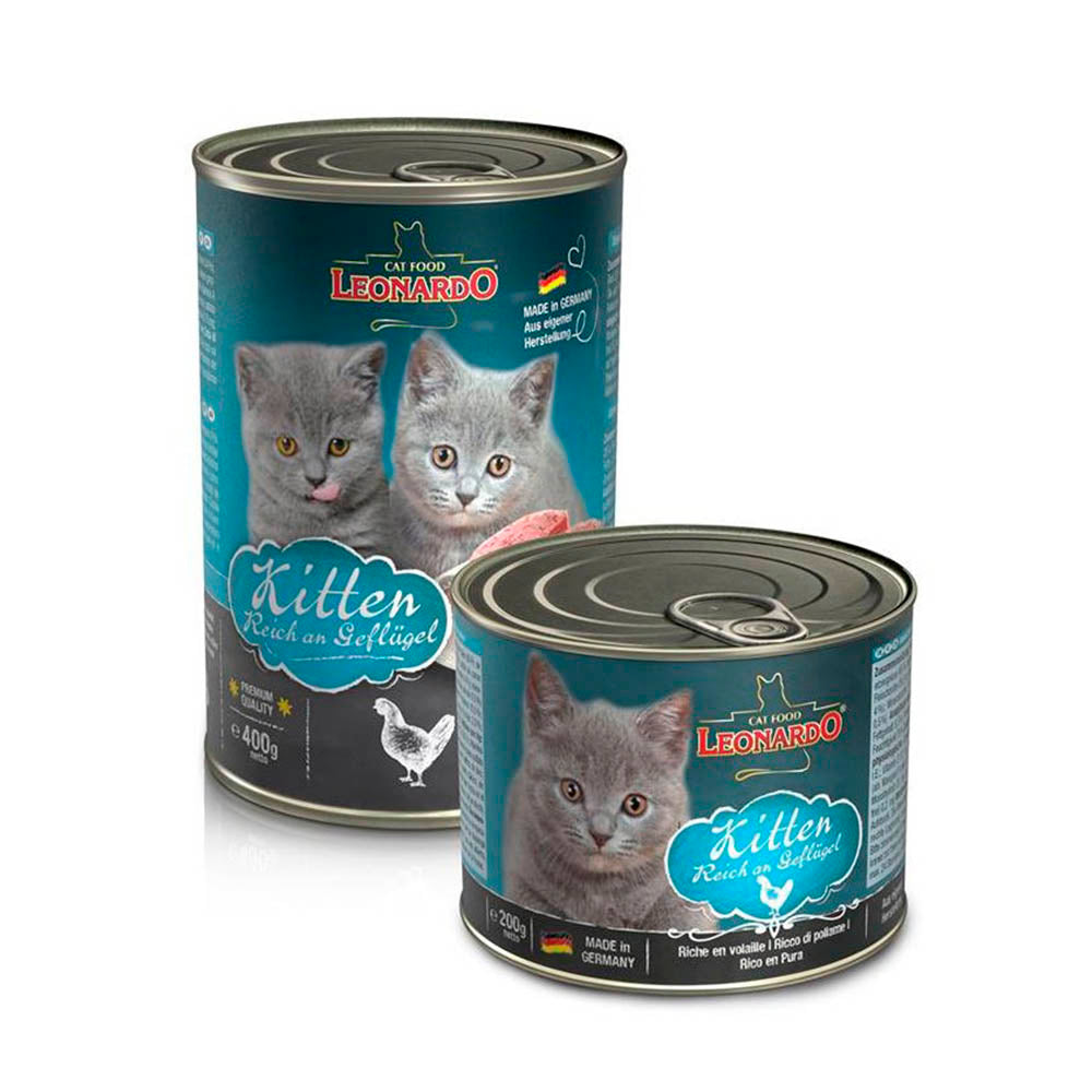 Lata Leonardo Kitten 400 Grs