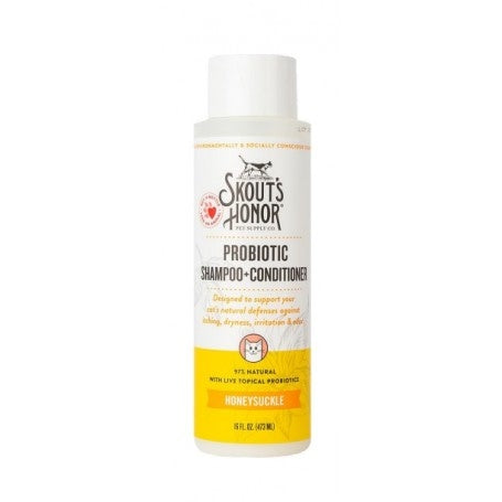 Skouts Honor Shampoo-Ac Prob Madreselva Gatos