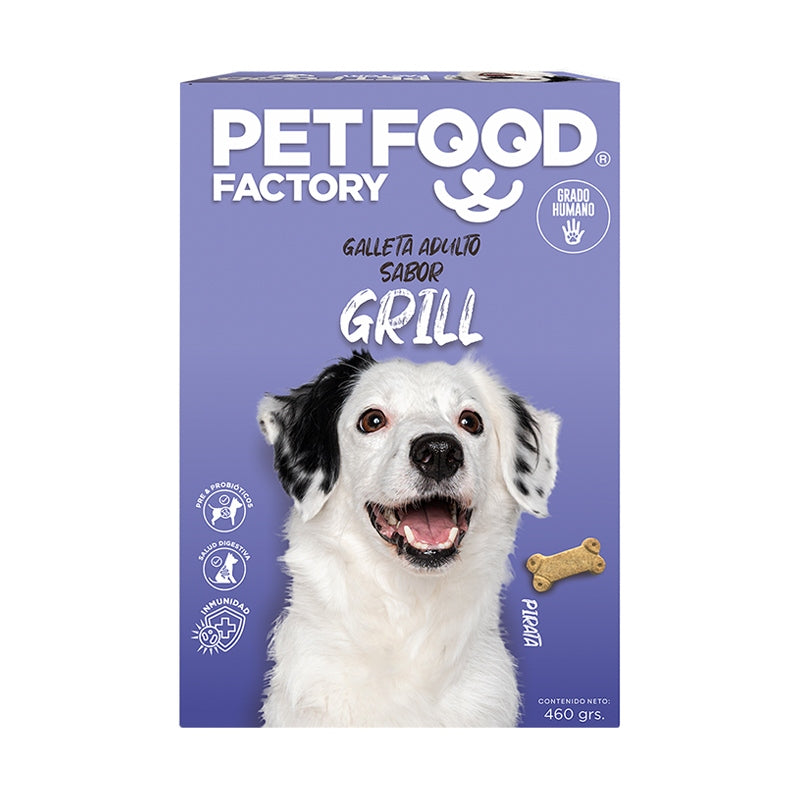 Pet Food Galleta Hueso Adultos Grill 460 Gr