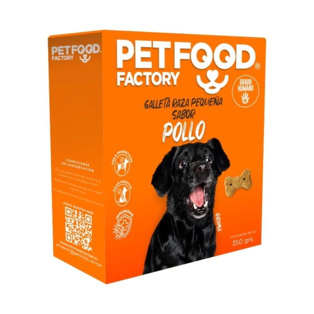 Pet Food Galleta Huesito Rza Peq Pollo 350 Gr