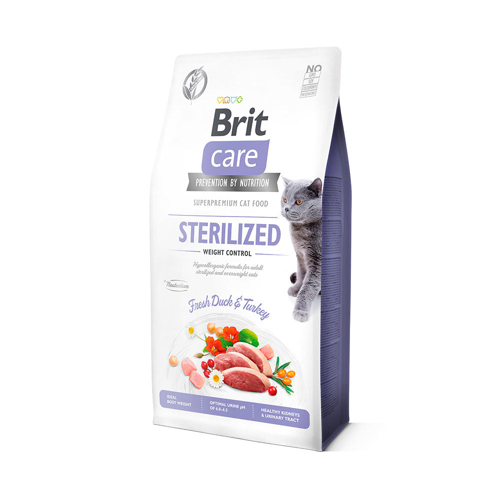 Brit Care Cat Grain Free Sterilized Weight Control 2 Kg
