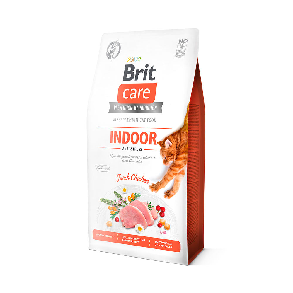 Brit Care Cat Grain Free Indoor Anti-Estres 7 Kg