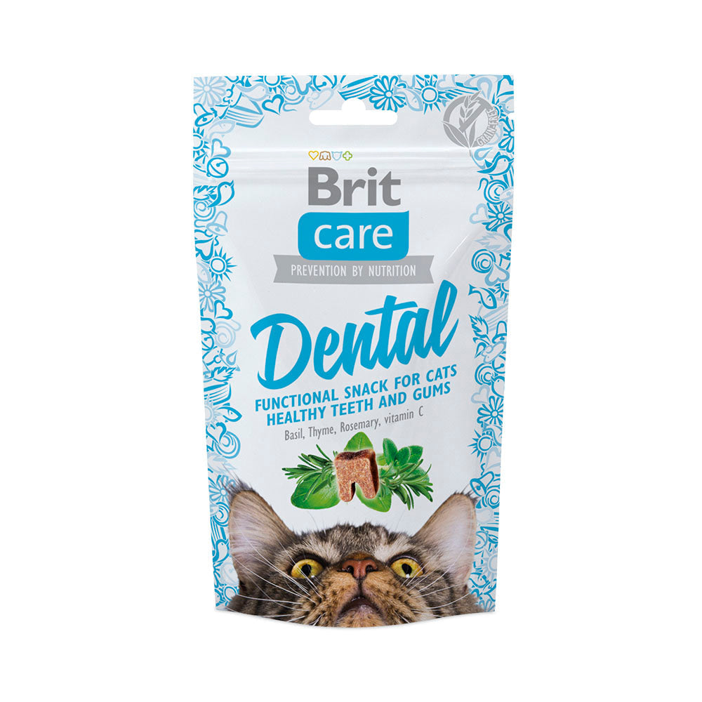 Brit Care Cat Snack Dental Functional 50 Gr