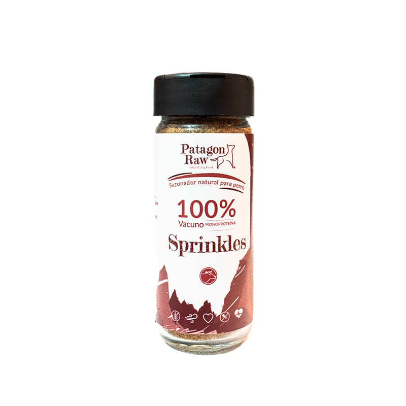 Patagonraw Perros Sazonador Sprinkles Vacuno 60 Gr