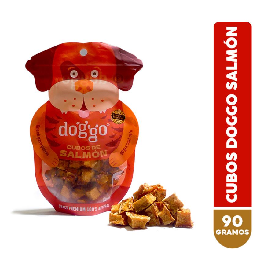 SNACK CUBOS DE SALMON DOGGO