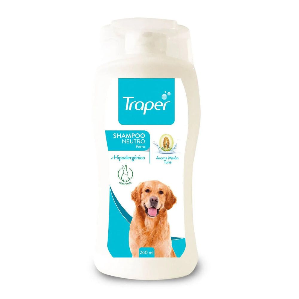 Traper Shampoo Neutro Perros Adultos 260 Ml