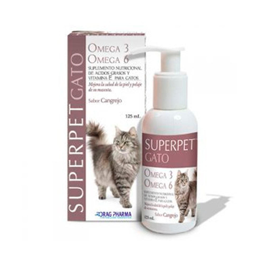 Superpet Gatos Omega 3/6 S.Cangrejo 125 Ml