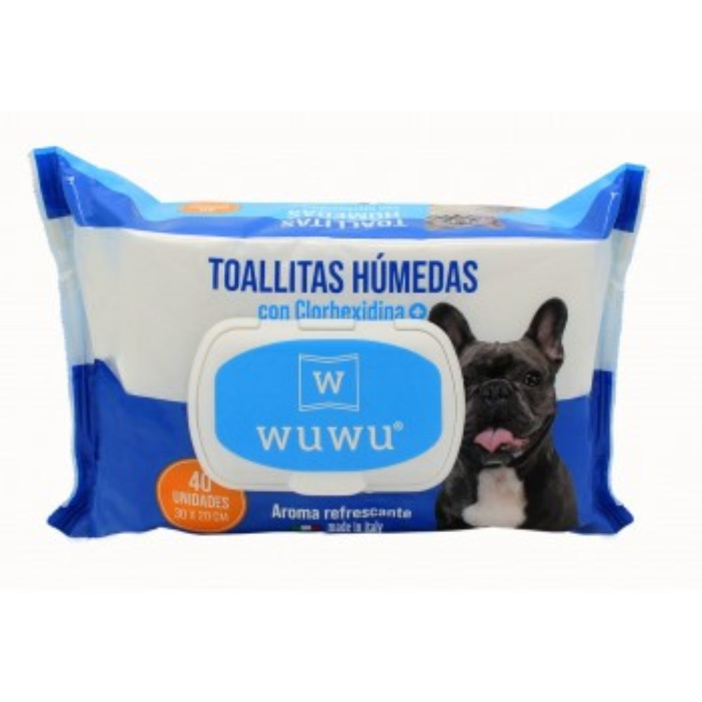 Toallitas Humedas Clorhexidina Wuwu
