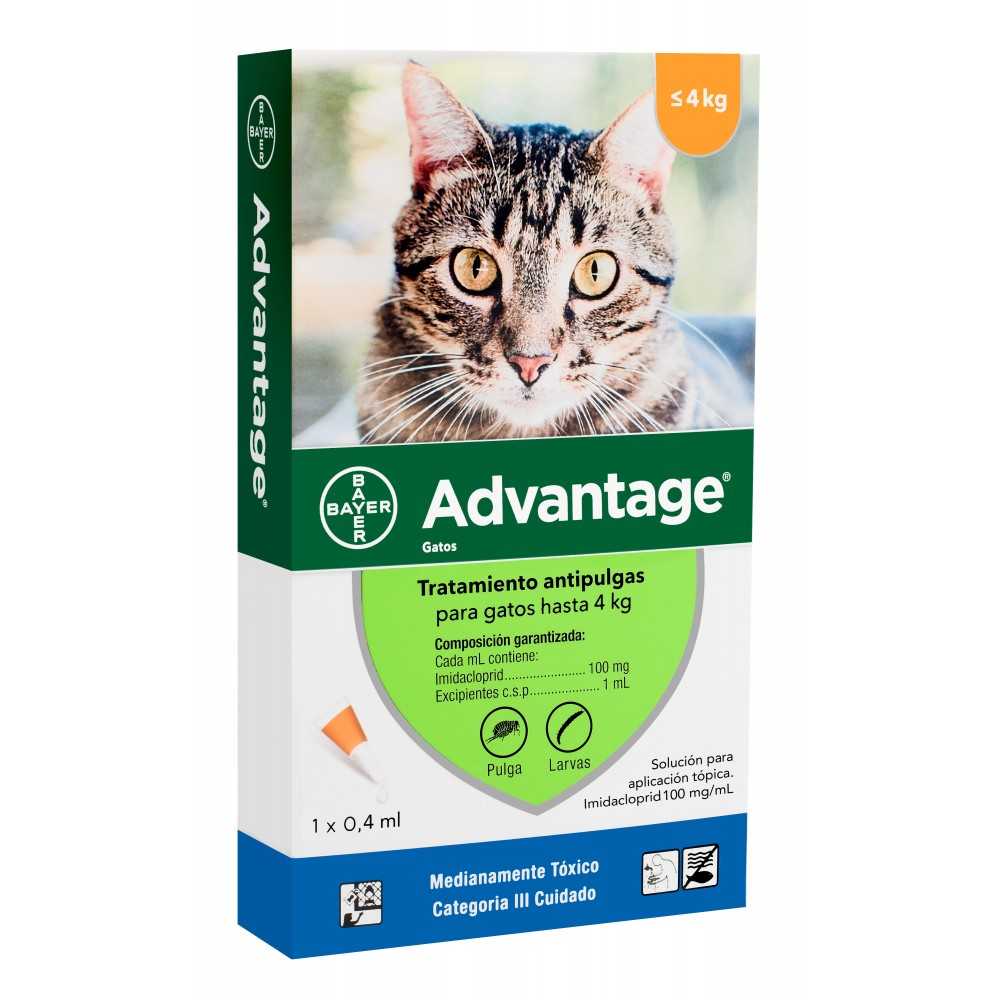 Advantage Gatos 4 Kg