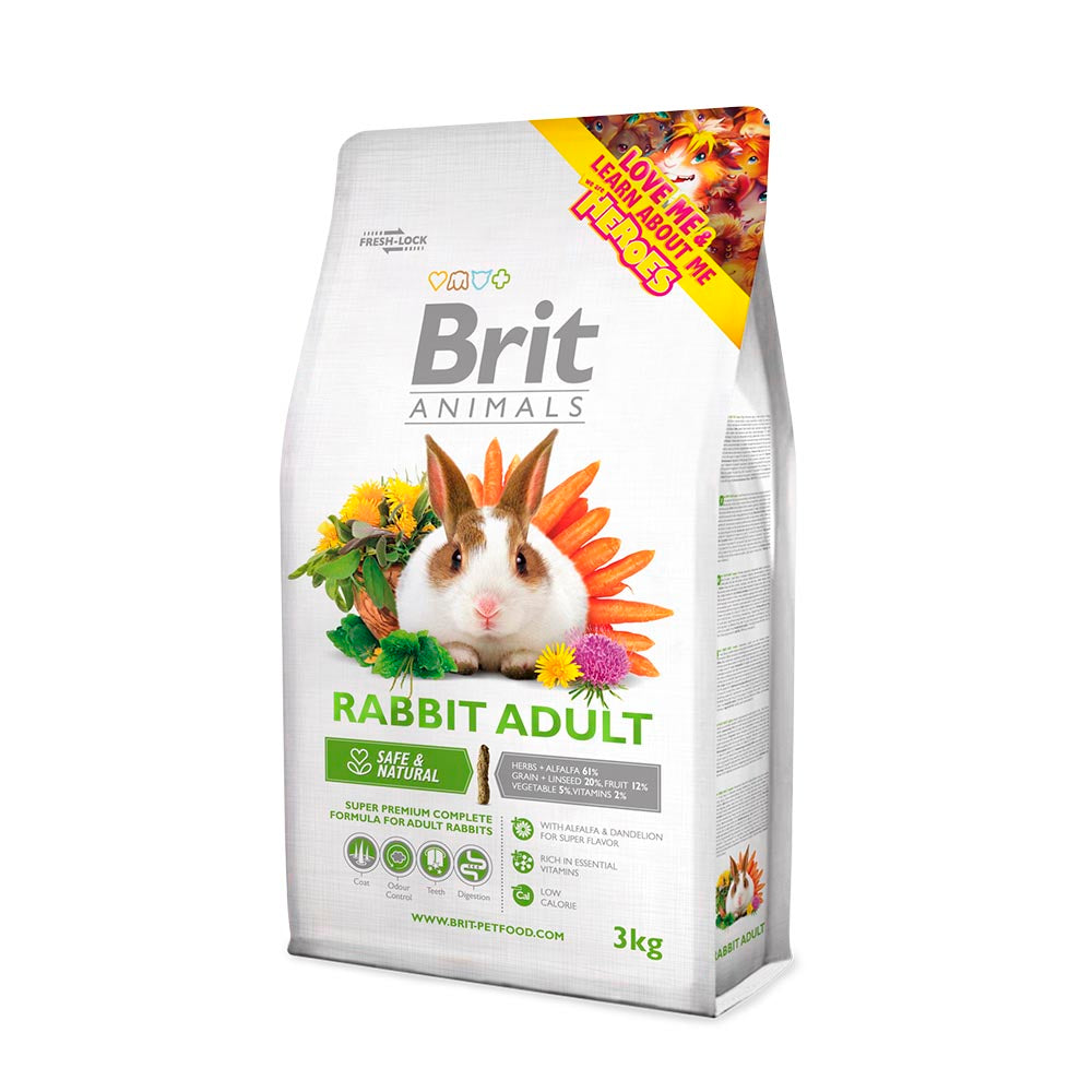 Brit Care Animals Rabbit Adultos 300 Gr