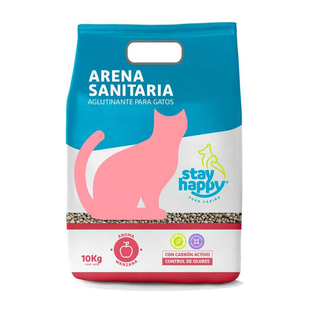 Arena Stay Happy Aglut Manzana