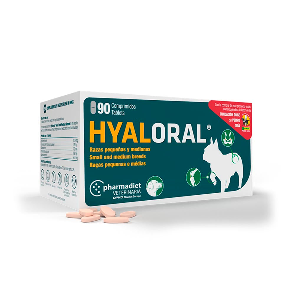 Hyaloral Rza Pequeñas y Medianas 90 Comp