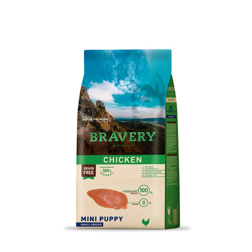 Bravery Puppy Chicken Small 2 Kg