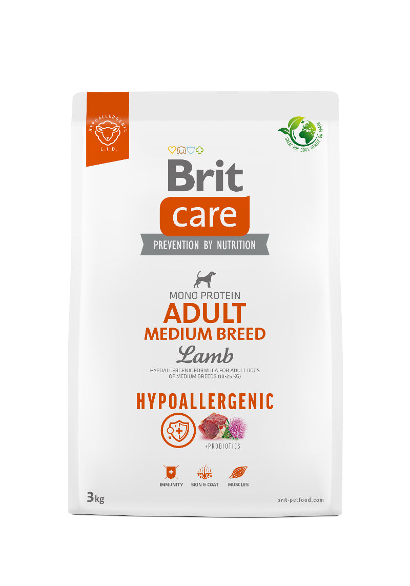Brit Care Adultos Medium Breed L&R 3 Kg