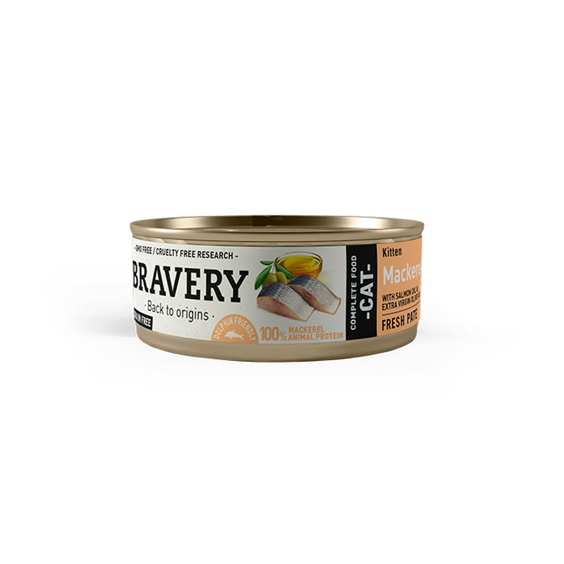 Lata Bravery Mackerel Kitten Cat 70 Gr