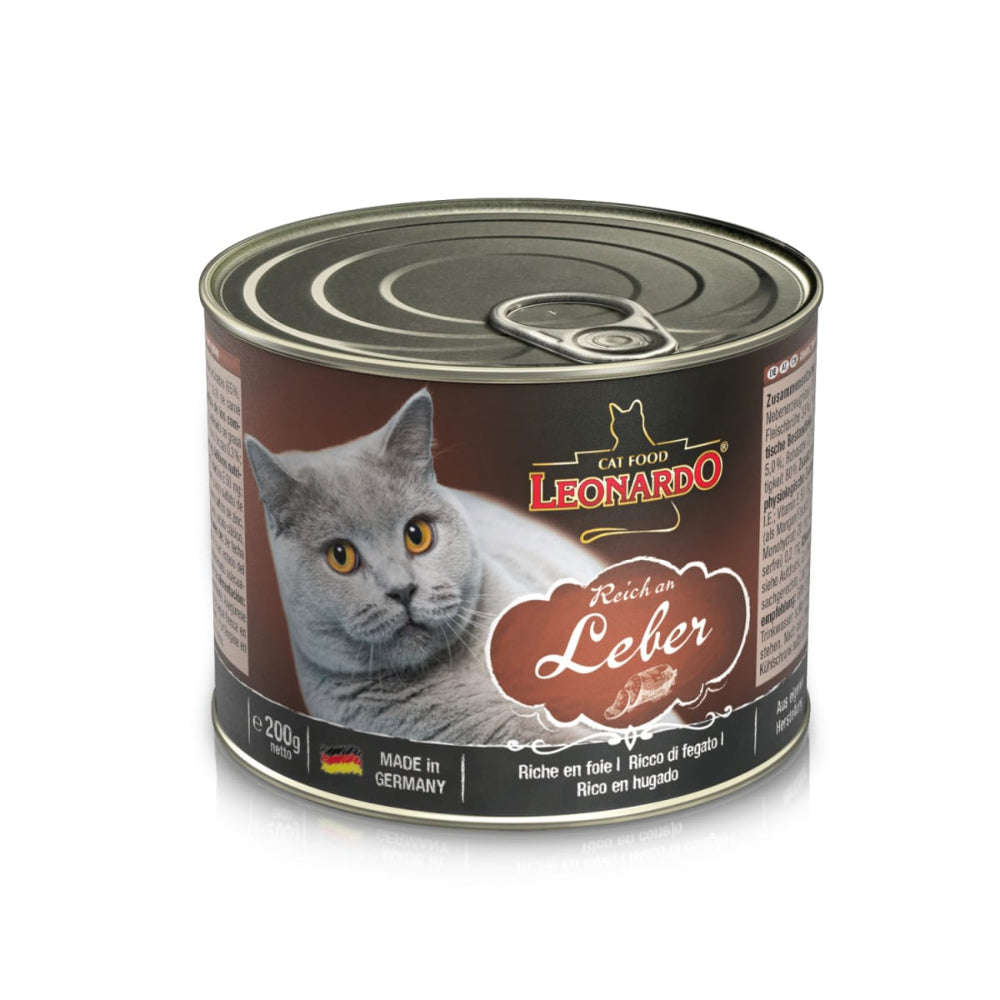 Lata Leonardo Higado 200 Grs
