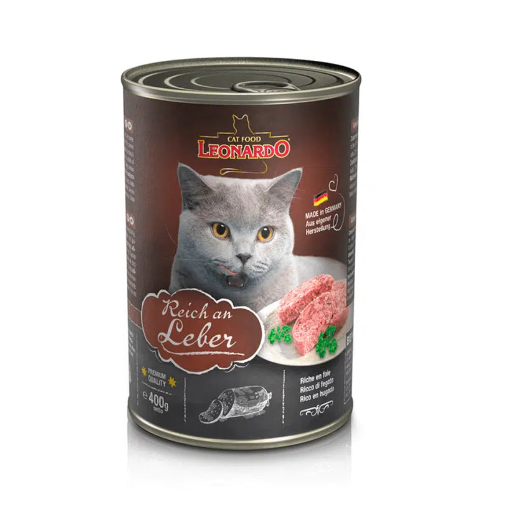 Lata Leonardo Higado 400 Grs