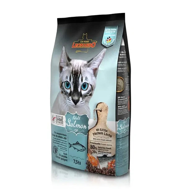 Leonardo Gatos Adult Grain Free Salmon 7.5 Kg