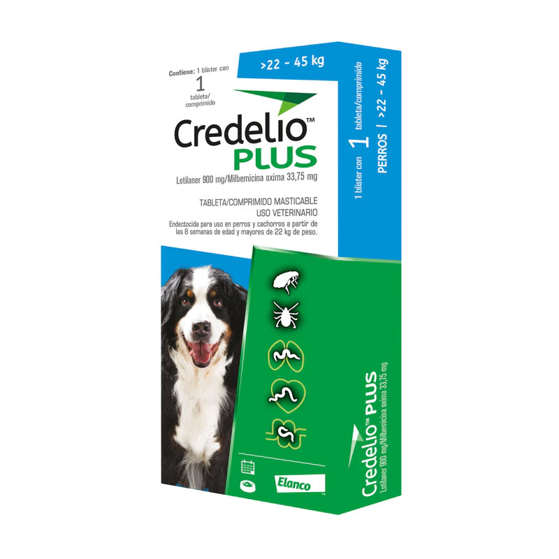 CREDELIO PLUS 22-45 KG X 1 COMP
