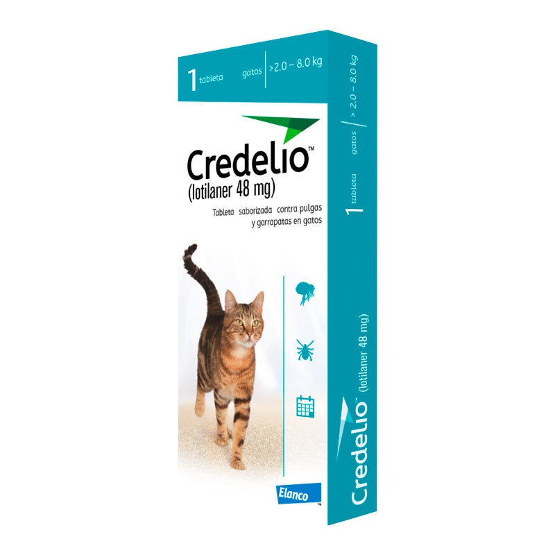 Credelio gato 2.8 kg x 1 comprimido