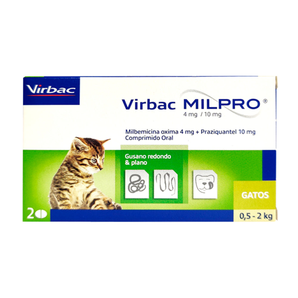 Milpro Gatos 0.5 A 2 Kg X 2 Comp