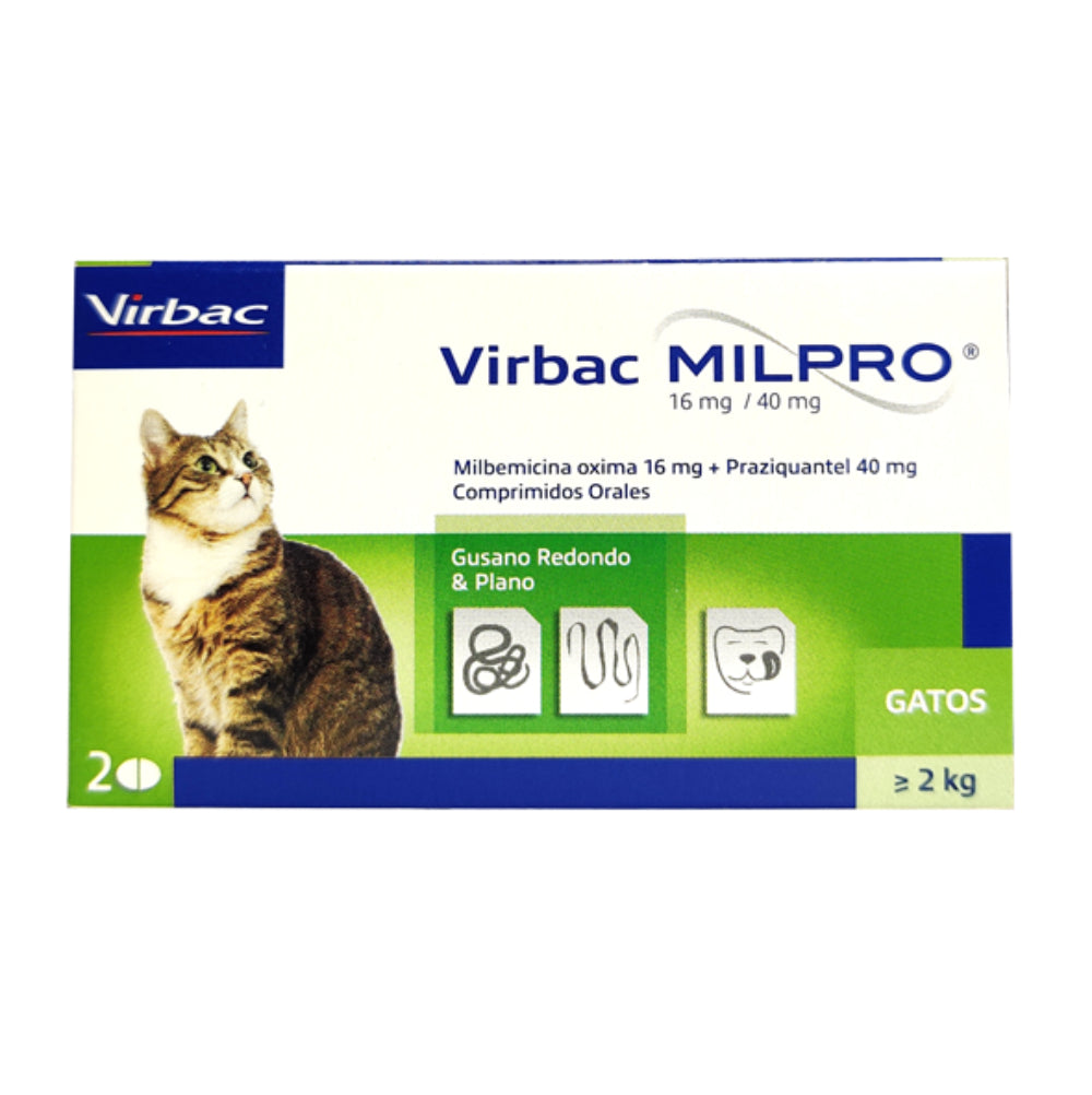 Milpro Gatos > 2 Kg X 2 Comp