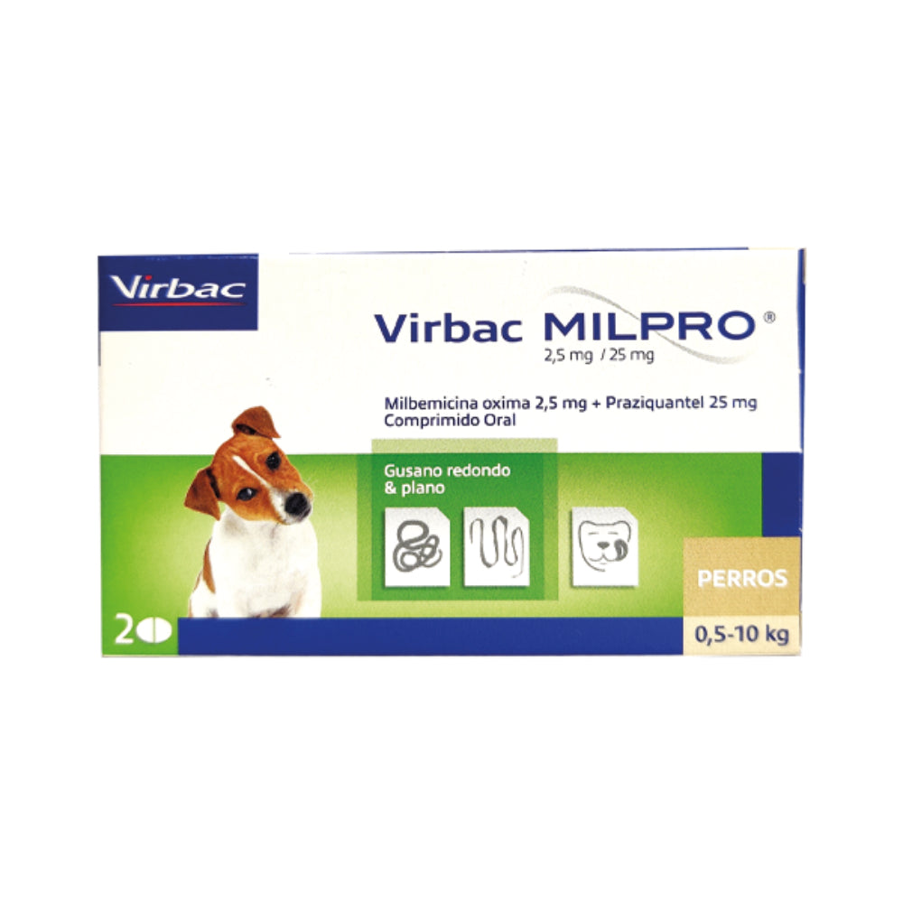 Milpro Perros 0.5 A 10Kg X 2 Comp