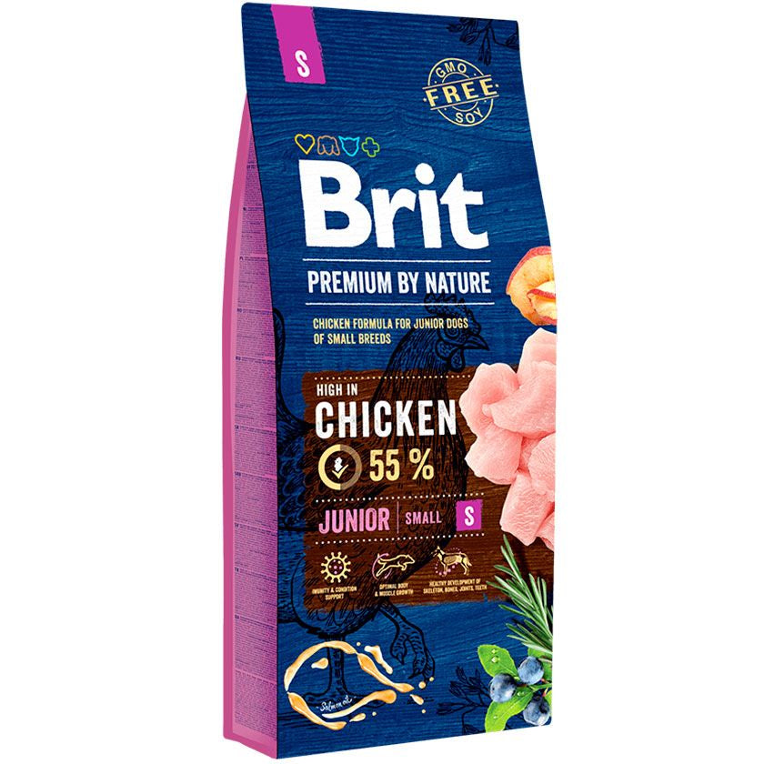 Brit Premium By Nature Junior Small 3 Kg