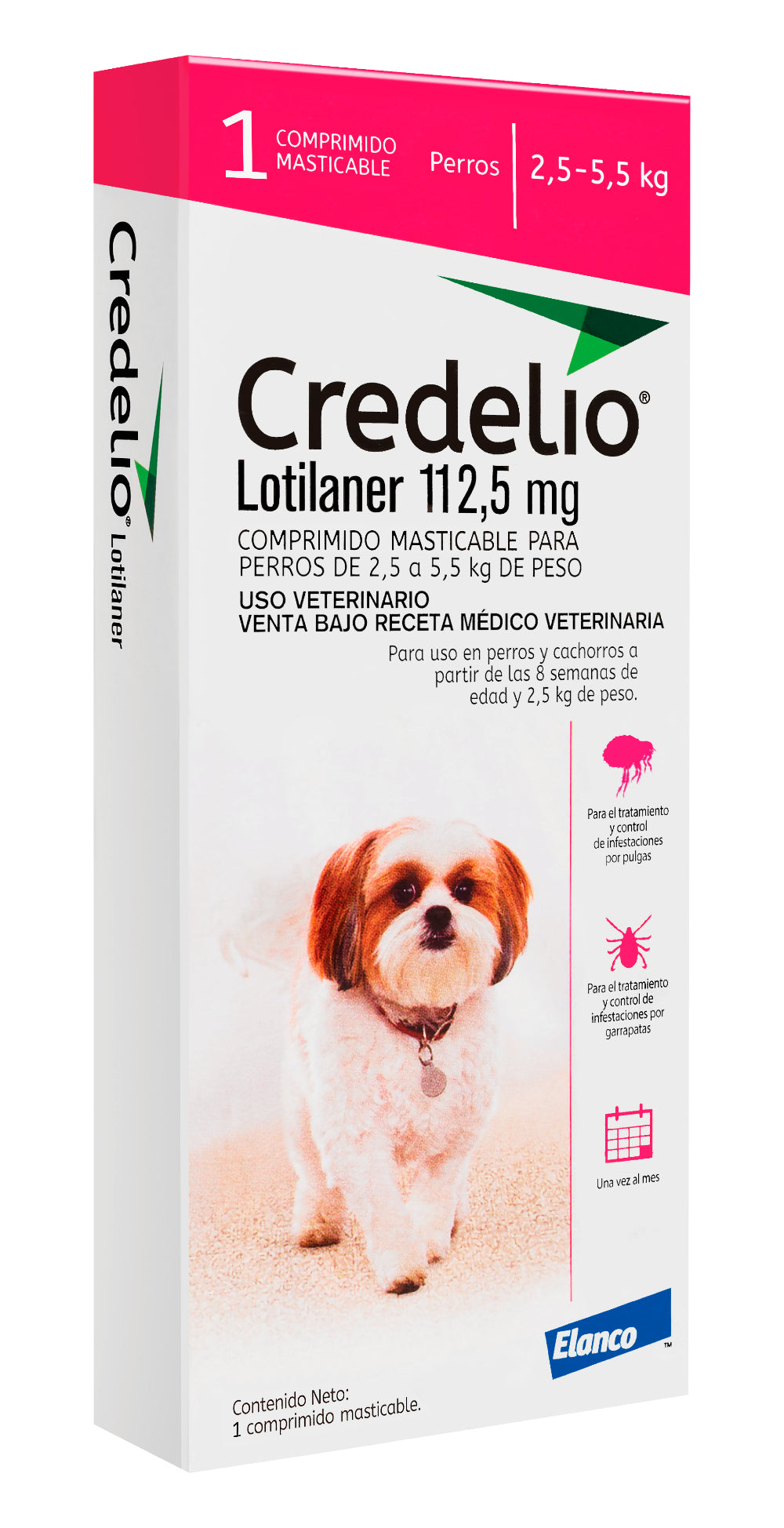 Credelio 2.5-5.5 Kg X 1 Comp