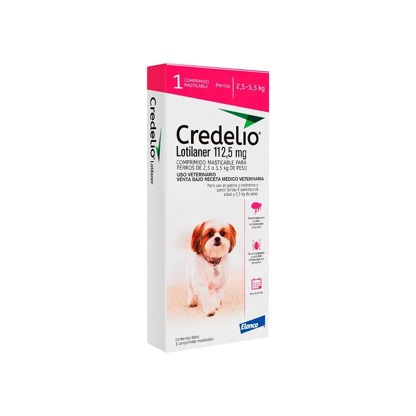Credelio 2.5-5.5 Kg X 1 Comp