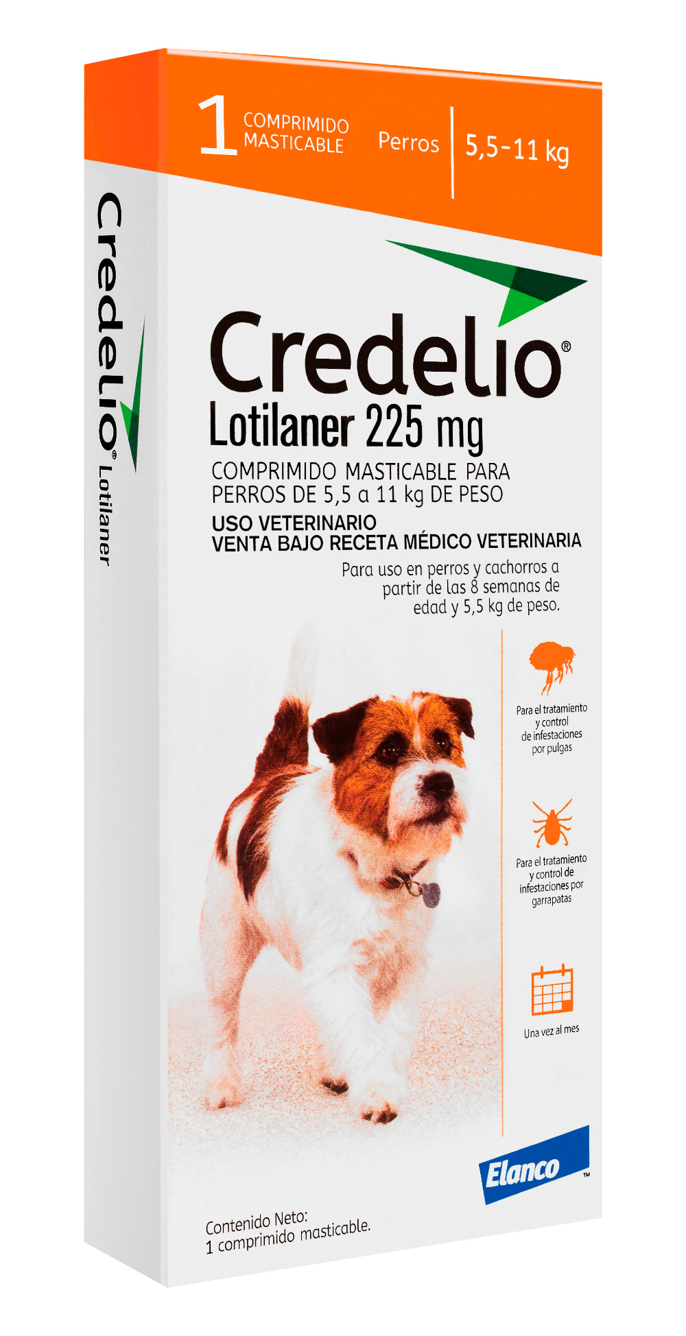 Credelio 5.5-11 Kg X 1 Comp